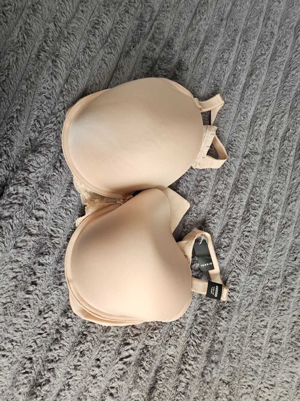 Torrid Nude Push-Up Smoothing T-Shirt Bra – 40DDD